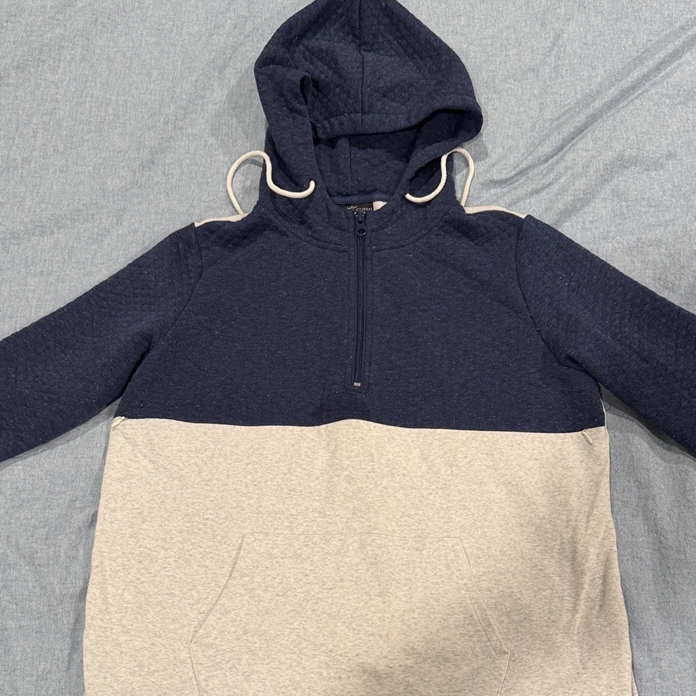 Nursing Queen Navy and Gray Hoodie Nursing Sweater